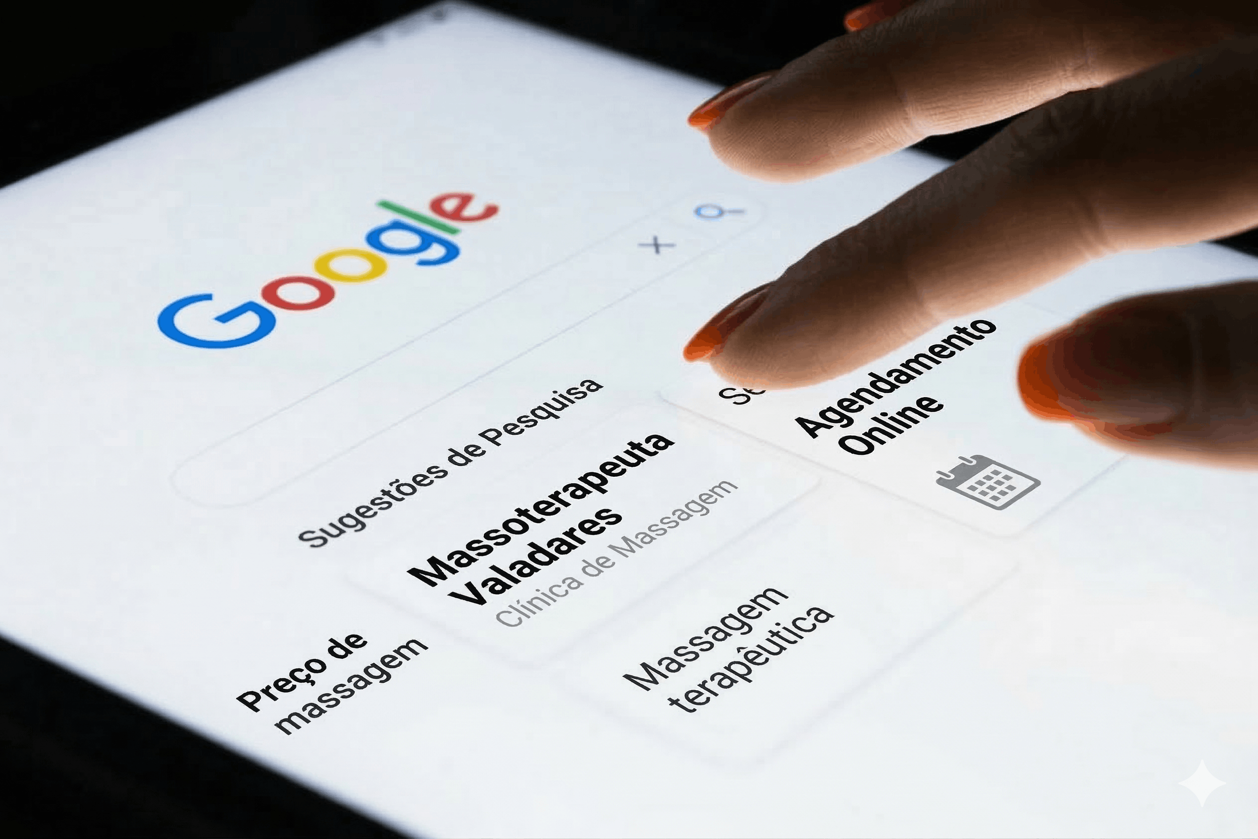 Cliente buscando no celular